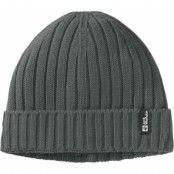 Jack Wolfskin Rib Knit Beanie Slate Green
