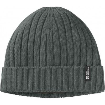 Jack Wolfskin Rib Knit Beanie Slate Green