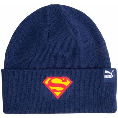 Justice League Beanie, Blue Depths-Superman, Onesize Youth,  Puma