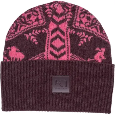 Kari Traa Women's Saga Knit Beanie Cocoa Powder