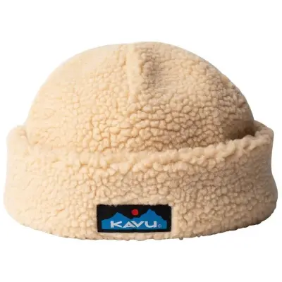 Kavu Fur Ball Beanie Camel