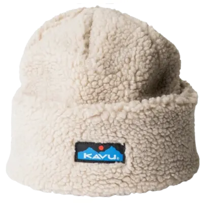 Kavu Fur Ball Beanie Chalk
