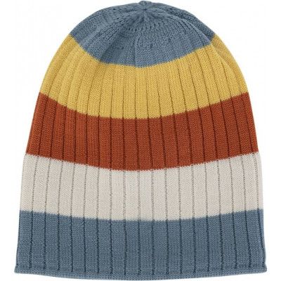 Ulvang Kids' Piny Rib Beanie Smoke Blue Mix