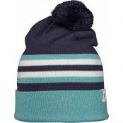 Isbjörn of Sweden Kids' Reindeer Knitted Beanie Navy