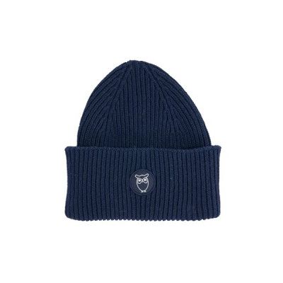 KnowledgeCotton Apparel Big Rib Beanie - Gots