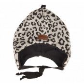 Leopra Baby Hat, Offwhite/Black, 44-48,  Hattar