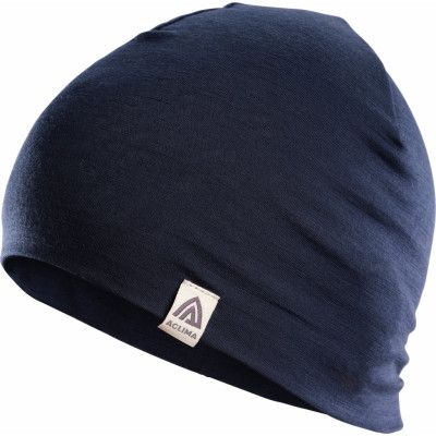 Aclima LightWool Relaxed Beanie Navy Blazer
