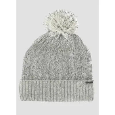 Long Island Wool Reflective Hat PomPom