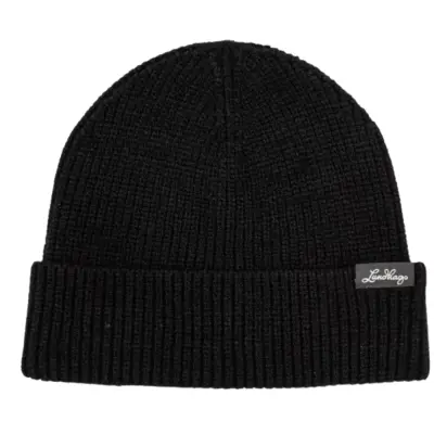 Lundhags Core Ribbed Beanie Black