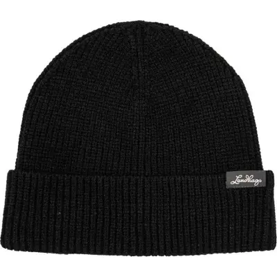 Lundhags Core Ribbed Beanie Black