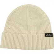 Lundhags Core Ribbed Beanie Chalk White