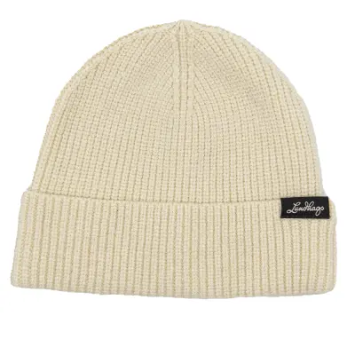 Lundhags Core Ribbed Beanie Chalk White