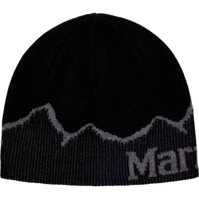 Marmot Mountainscape Wool Beanie Black