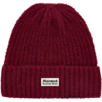 Marmot Women's Fuzzy Beanie Acai Berry