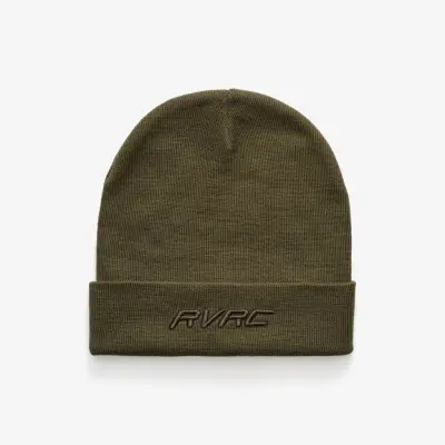 Merino 3D Logo Beanie Unisex Forest Night, Storlek:One Size