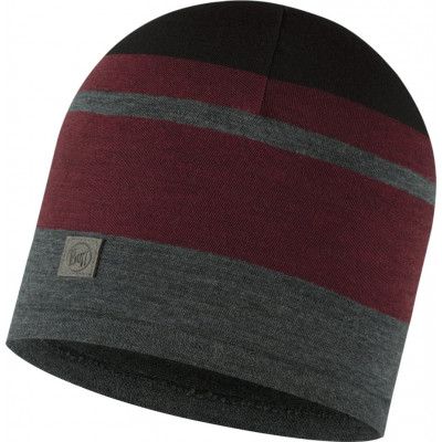 Buff Merino Move Beanie Black