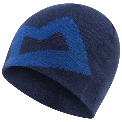 Mountain Equipment Branded Knitted Beanie Medieval/Lapis Blue