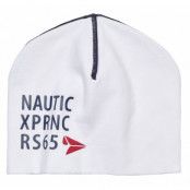 Nautic Beanie, White, Onesize,  Pannband