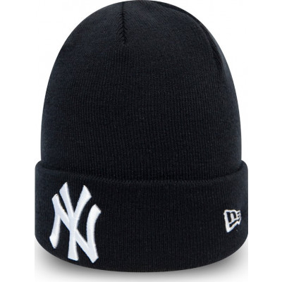 New Era New York Yankees Essential Cuff Beanie Hat Navy