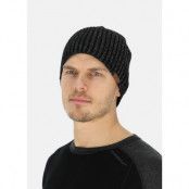 Nordkap Wool Reflective Hat, Black/Reflective, Onesize,  Mössor