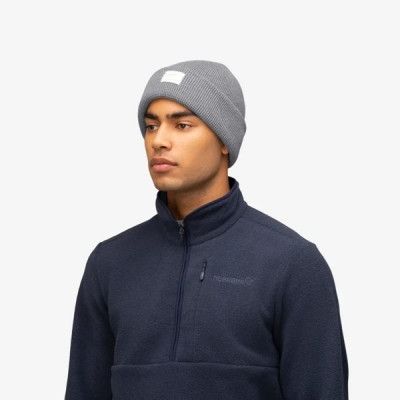 Norröna /29 Heavy Cotton Beanie Grey Melange
