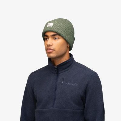 Norröna /29 Heavy Cotton Beanie Loden Green