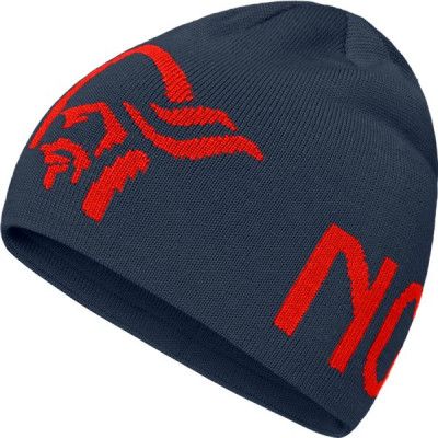Norröna /29 Logo Beanie Indigo Night/Arednalin
