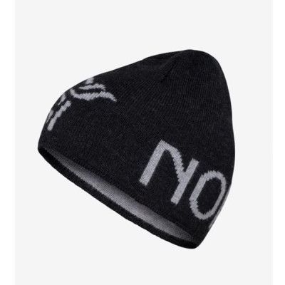 Norröna /29 Merinoull Logo Beanie Caviar Melange