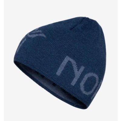 Norröna /29 Merinoull Logo Beanie Indigo Night Melange