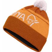 Norrøna /29 Heavy Merinoull Logo Beanie Gold Flame