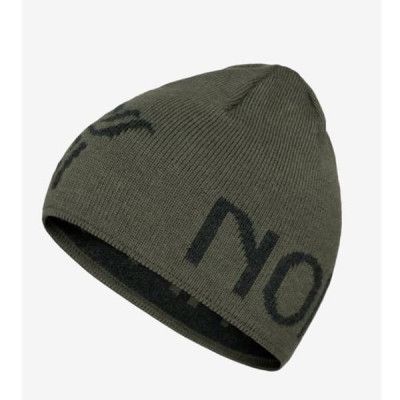 Norrøna /29 Merinoull Logo Beanie Olive Night Melange