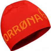 Norrøna /29 Thin Logo Beanie Orange Popsicle/Arednalin