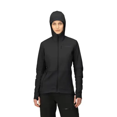 Norrøna Falketind Alpha90 Insulated Zip Hood W's Caviar - XS
