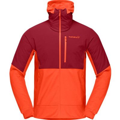 Norrøna Lofoten Hiloflex200Hood M'S Arednalin/Rhubarb