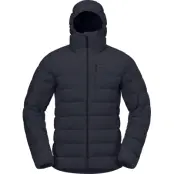 Norrøna Men's Femund Down700 Zip Hood Caviar Black