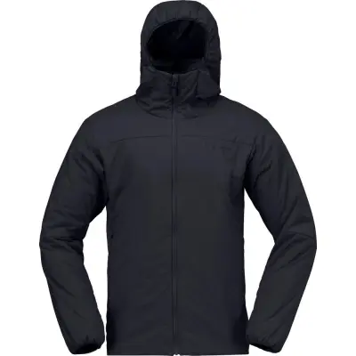 Norrøna Men's Femund Thermo60 Zip Hood Caviar Black