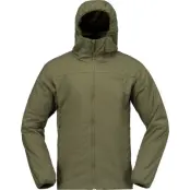 Norrøna Men's Femund Thermo60 Zip Hood Olive Night