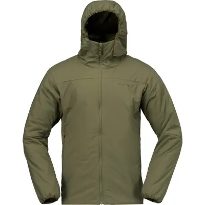 Norrøna Men's Femund Thermo60 Zip Hood Olive Night