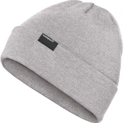 Norrøna Unisex /29 Mid Merinoull Beanie Grey Melange
