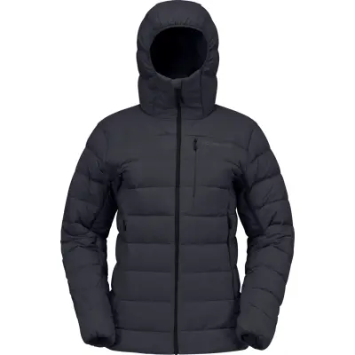 Norrøna Women's Femund Down700 Zip Hood Caviar Black