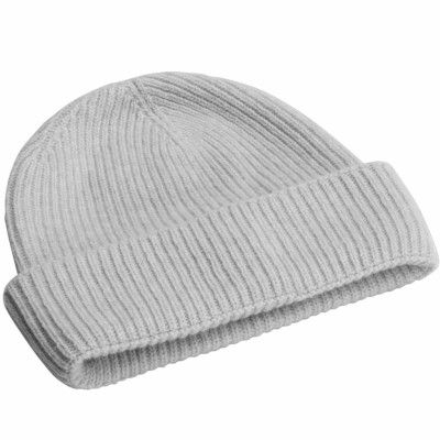 North Outdoor Kulo mössa i merinoull, ljusgrå