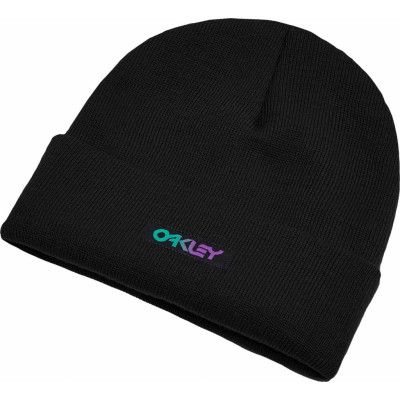 Oakley B1B Gradient Patch Beanie Blackout