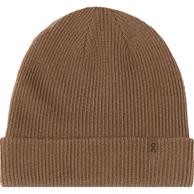 On Unisex Merino Beanie Cinder