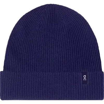 On Unisex Merino Beanie Midnight