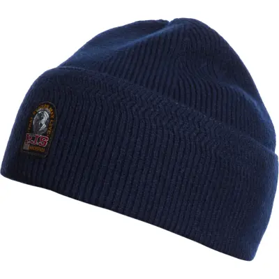 Parajumpers Garmo Knitted Beanie Blue Navy