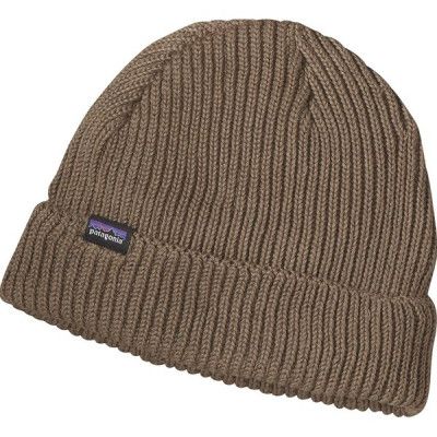 Patagonia Fishermans Rolled Beanie Ash Tan