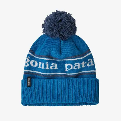 Patagonia K's Powder Town Beanie Park Stripe: Endless Blue Park Stripe: Endless Blue