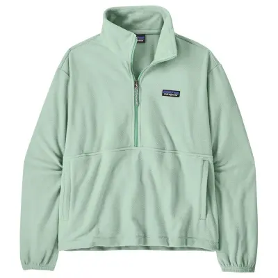 Patagonia W's Micro D 1/2 Zip Fleece P/O Thin Ice - XL