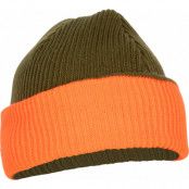 Pinewood Men's Småland Reversible Hunters Hat Mossgreen/Orange