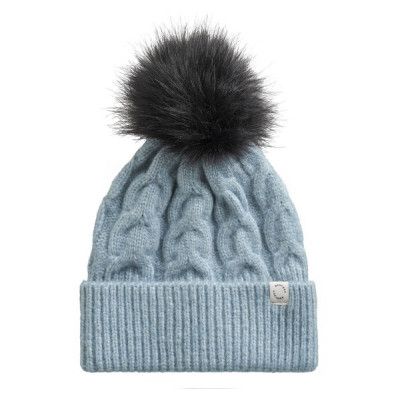 Pom Braid Beanie, Pastel Blue, Onesize,  Röhnisch